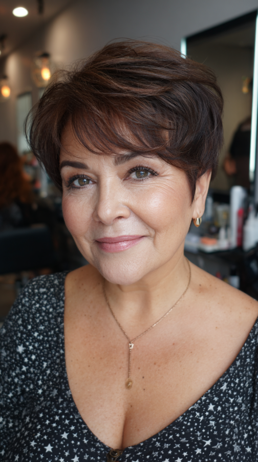 25 Soft Pixie Haircuts That Plus Size Women Over 60 Must Try This Year