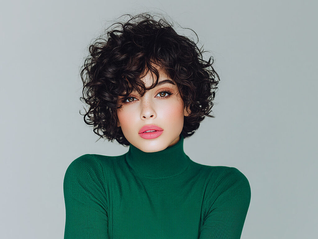 25 Eye-Catching Short Curly Hairstyles for Women Over 30