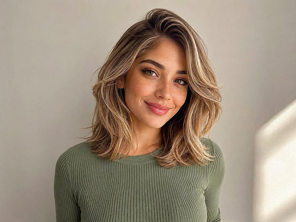 25 Stunning Side Part Hairstyles for Medium-Length Hair