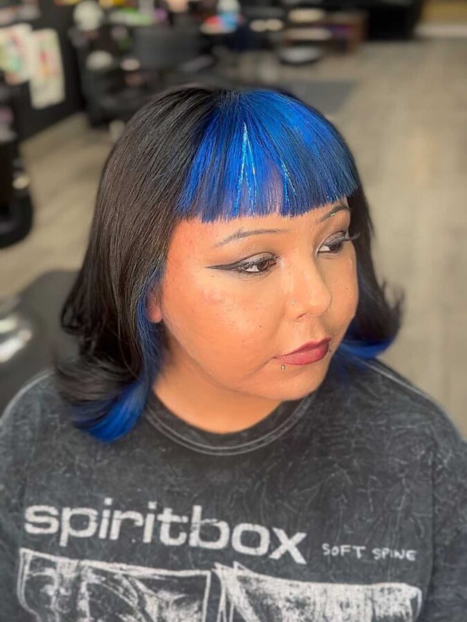 25 Edgy Goth Hair With Micro Bangs That Make a Statement
